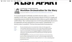 Large Text Single Column