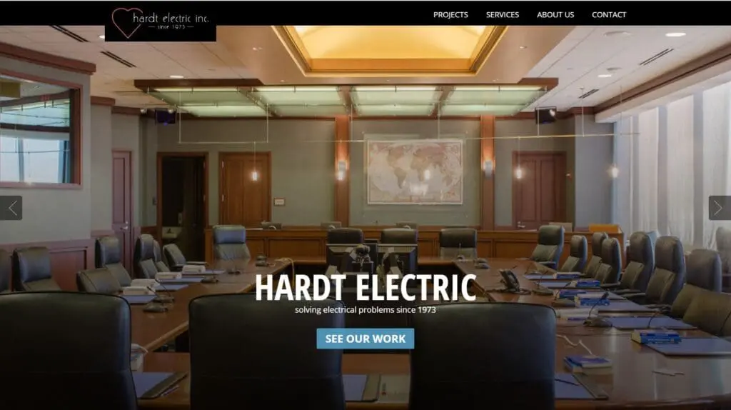 Hardt Electric has been an electrician for more than 40 years. 