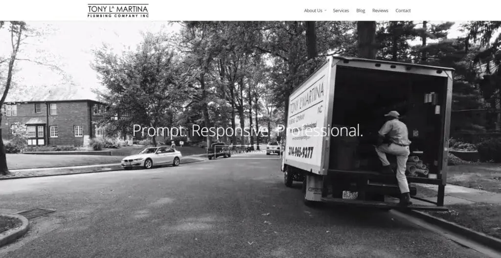 Tony La Martina Company has a long history in St. Louis plumbing. 