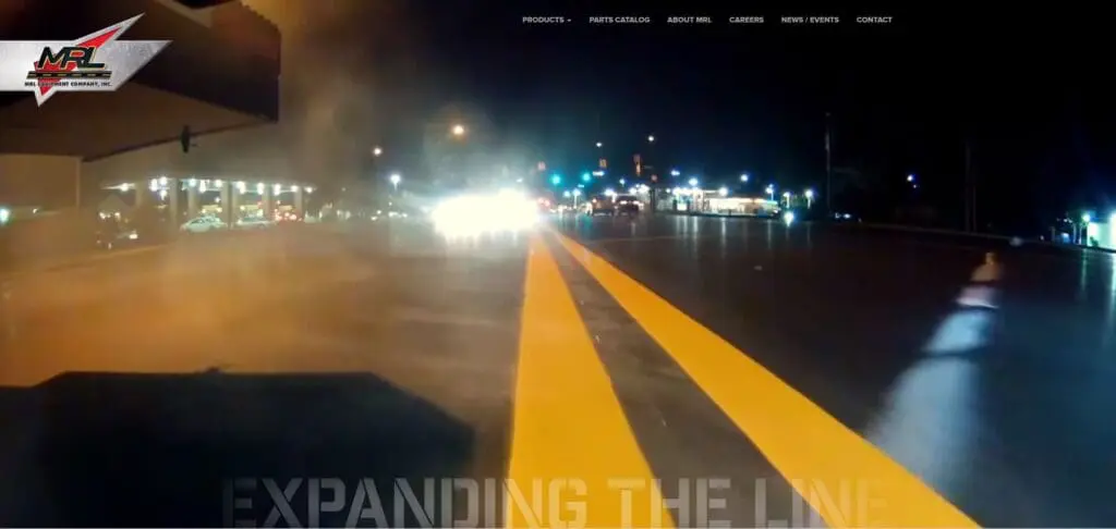 Paving Website Trends - MRL Equipment Company, Inc.: Wide with Big Header Images