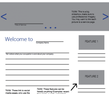What makes a good construction website?