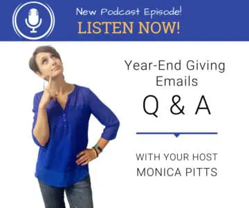 Year-End Giving Email Q & A