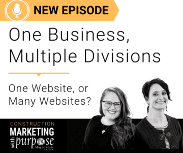 One Business, Multiple Divisions.  One Website or Many Websites?