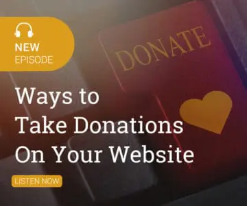 Ways to Take Donations on Your Website
