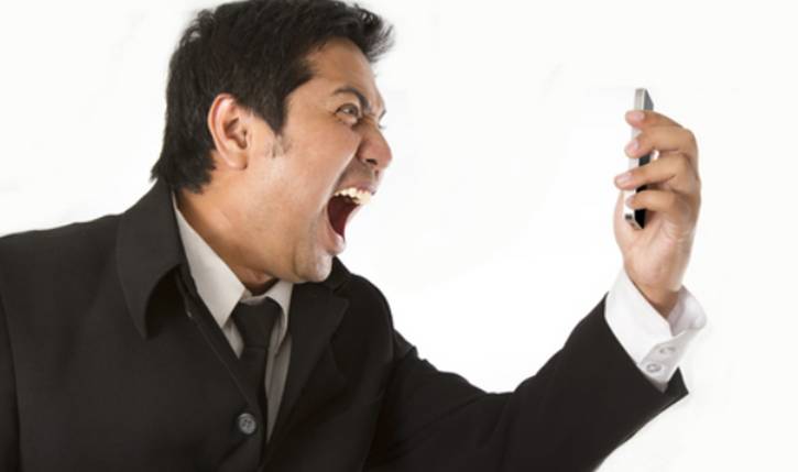 If your website is not mobile friendly and causes people to yell at their phone in public, do society a favor and create a mobile website.