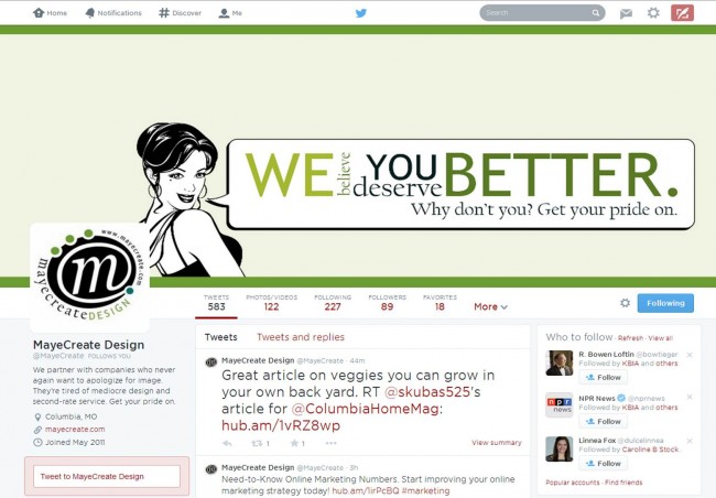 MayeCreate on Twitter