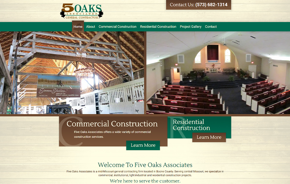 Five Oaks Associates Before