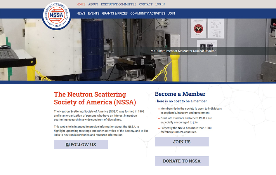 Neutron Scattering Society of America After
