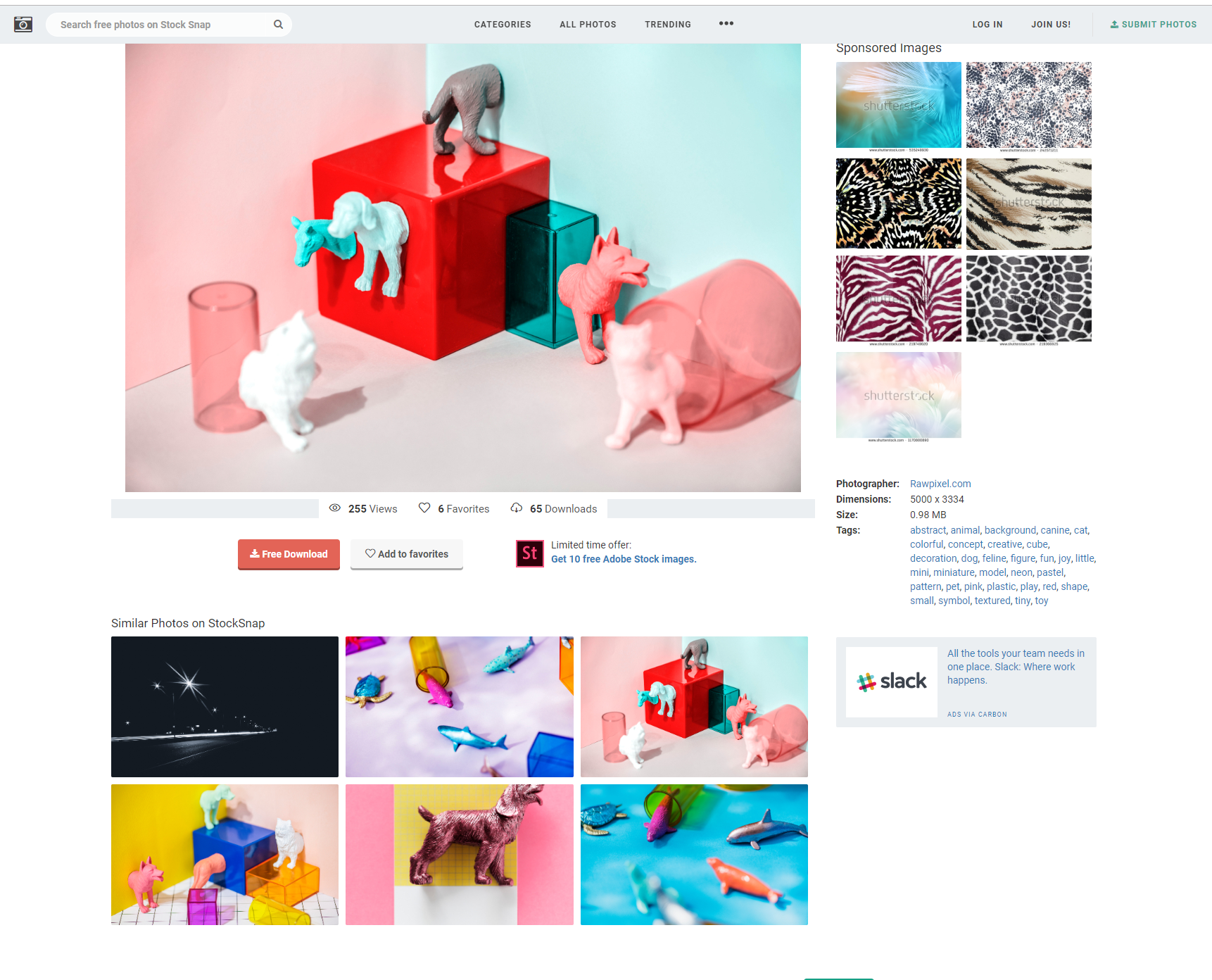 Where to find free stock photos online - StockSnap.io