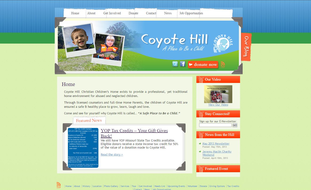 Coyote Hill Before