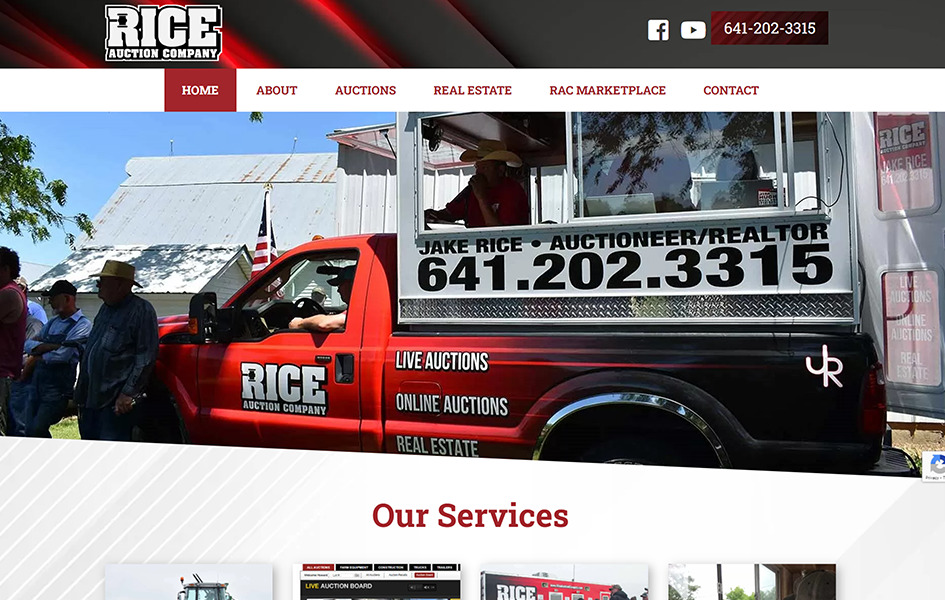 Rice Auction Company After