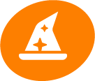 wizard hat icon