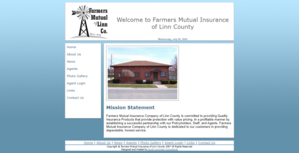 Farmers Mutual Insurance of Linn County Before