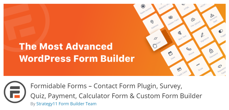 2024 04 15 12 40 24 Formidable Forms – Contact Form Plugin Survey Quiz Payment Calculator Form 