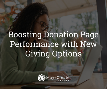 Boosting Donation Page Performance with New Giving Options