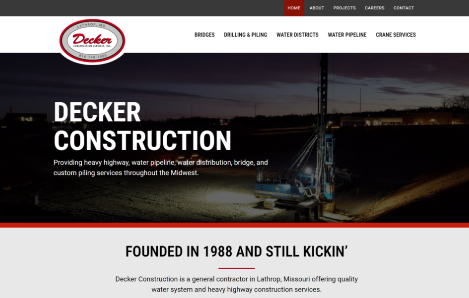 Decker Construction After