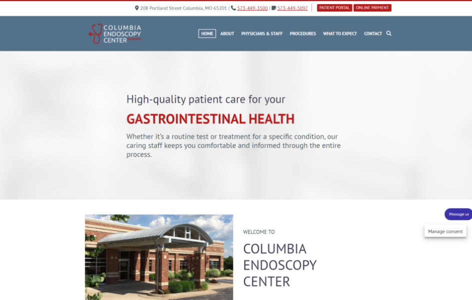 Columbia Endoscopy After