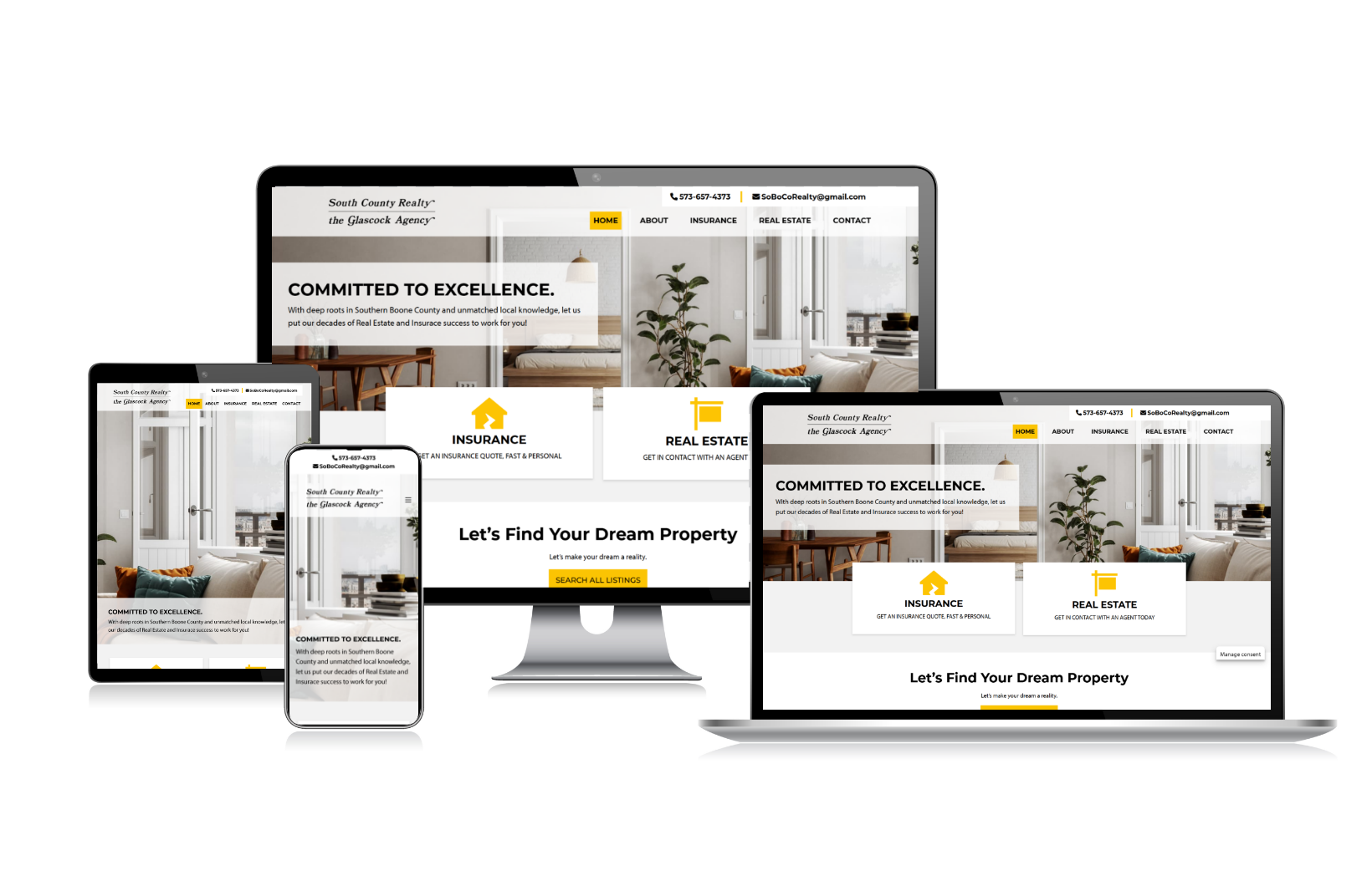 South County Realty – The Glascock Agency Devices
