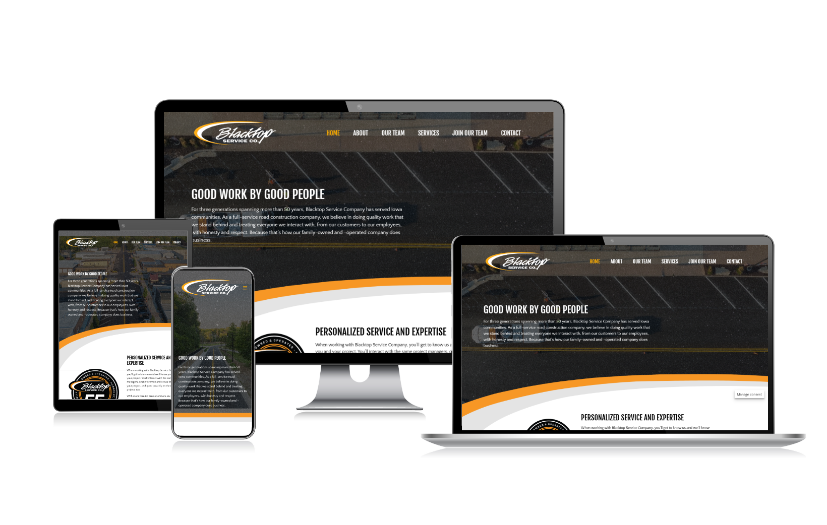 Blacktop Service Company Devices