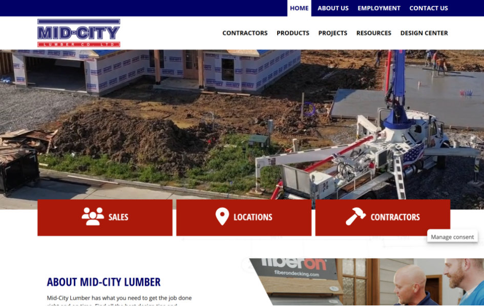 Mid-City Lumber After
