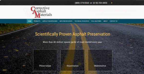 Corrective Asphalt Materials Before