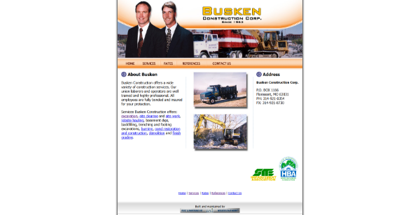 Busken Construction Before